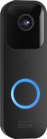 Blink - Smart Wifi Video Doorbell – Wired/Battery Operated with Sync Module 2 - Black - Alternate Views