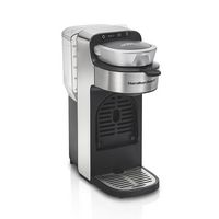 Hamilton Beach - The Scoop Single-Serve Coffee Maker with Removable Reservoir - BLACK - Alternate Views