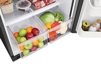 Frigidaire - 20.5 Cu. Ft. Top-Freezer Refrigerator - Stainless Steel - Alternate Views