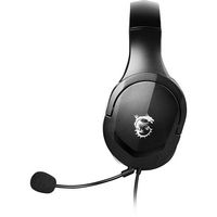 MSI - Immerse Wired Gaming Headset - Black - Alternate Views