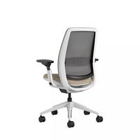 Steelcase - Series 2 3D Airback Chair with Seagull Frame - Oatmeal/Nickel - Alternate Views