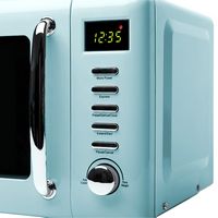 Haden - 700-Watt .7 cubic. foot Microwave with Settings and Timer - Turquoise - Alternate Views