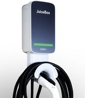 Juicebox - 25 ft Electric Vehicle Charger with 32 Amp NEMA 14-50 - White - Alternate Views