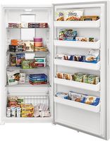 Frigidaire - 20.0 Cu. Ft. Upright Freezer - White - Alternate Views