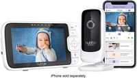 Hubble Connected Nursery Pal Link Premium Smart Wi-Fi Enabled Baby Monitor - White - Alternate Views