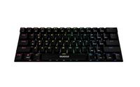 GAMDIAS - GD-HERMES E3 60% RGB Wired BLUE Switch Mechanical Keyboard - Black - Alternate Views