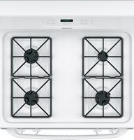 Hotpoint - 4.8 Cu. Ft. Freestanding Gas Range - White - Alternate Views
