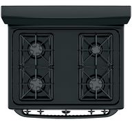 Hotpoint - 4.8 Cu. Ft. Freestanding Gas Range - Black - Alternate Views