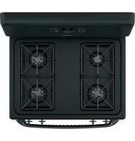 Hotpoint - 4.8 Cu. Ft. Freestanding Gas Range - Black - Alternate Views