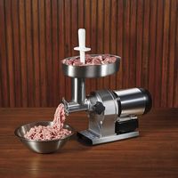 Weston - Butcher Series #8 Meat Grinder - .5 HP - STAINLESS STEEL - Alternate Views