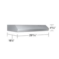 Samsung - 29 inches - Convertible - Under cabinet Range Hood - Stainless Steel - Alternate Views