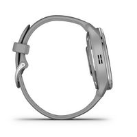 Garmin - Venu 2 Plus GPS Smartwatch 43 mm Fiber-reinforced polymer - Silver - Alternate Views