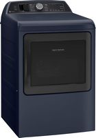 GE Profile - 7.3 Cu. Ft. Smart Electric Dryer with Fabric Refresh, Steam, and Washer Link - Sapph... - Alternate Views