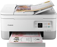 Canon - PIXMA TR7020a Wireless All-In-One Inkjet Printer - White - Alternate Views