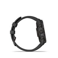 Garmin - fēnix 7 Sapphire Solar GPS Smartwatch 47 mm Fiber-reinforced polymer - Black DLC Titanium - Alternate Views