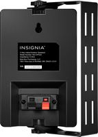 Insignia™ - 2-Way Indoor/Outdoor Speakers (Pair) - Black - Alternate Views