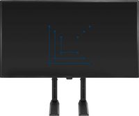Insignia™ - Universal TV Feet Replacement Kit for TVs 49