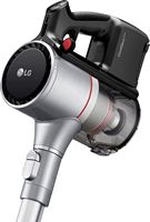 LG - CordZero Cordless Stick Vacuum with ThinQ - Matte Silver - Alternate Views