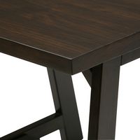 Simpli Home - Sawhorse End Table - Dark Chestnut Brown - Alternate Views