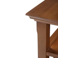 Simpli Home - Acadian End Table - Light Golden Brown - Alternate Views