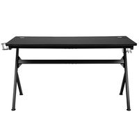 Alamont Home - Duncan Rectangle Modern Laminate  Gaming Desk - Black - Alternate Views