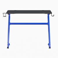 Alamont Home - Fisher Rectangle Contemporary Laminate Gaming Desk - Blue - Alternate Views