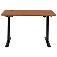 Alamont Home - Tanner Rectangle Modern Engineered Wood  Home Office Desk - Mahogany - Alternate Views