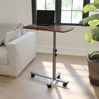 Alamont Home - Dunbar Rectangle Contemporary Laminate  Laptop Desk - Cherry - Alternate Views