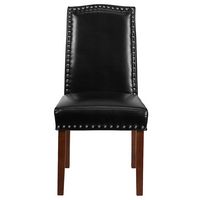 Alamont Home - Hercules Hampton Hill  Midcentury Leather/Faux Leather Dining Chair - Upholstered ... - Alternate Views