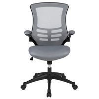 Alamont Home - Kelista Contemporary Mesh Swivel Office Chair - Dark Gray Mesh - Alternate Views