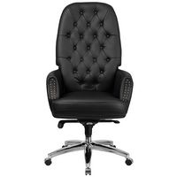 Alamont Home - Hansel Traditional High Back Tufted LeatherSoft Multifunction Ergonomic Office Cha... - Alternate Views