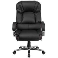 Alamont Home - Hercules Big & Tall 500 lb. Rated LeatherSoft Ergonomic Office Chair w/ Chrome Bas... - Alternate Views