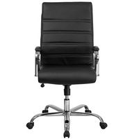 Alamont Home - Whitney High Back Modern Leather/Faux Leather Executive Swivel Office Chair - Blac... - Alternate Views