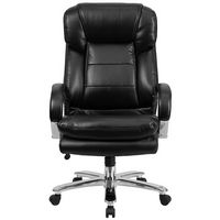 Alamont Home - Hercules Contemporary Leather/Faux Leather 24/7 Big & Tall Swivel Office Chair - B... - Alternate Views