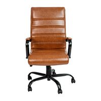 Alamont Home - Whitney High Back Modern Leather/Faux Leather Executive Swivel Office Chair - Brow... - Alternate Views