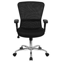 Alamont Home - Jasmine Contemporary Mesh Swivel Office Chair - Black - Alternate Views