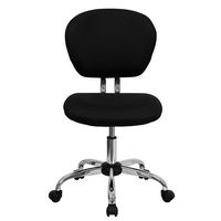 Alamont Home - Beverly Contemporary Mesh Swivel Office Chair - Black - Alternate Views