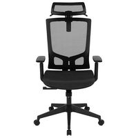 Alamont Home - Layla Contemporary Mesh Executive Swivel Office Chair - Black - Alternate Views