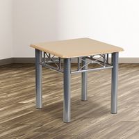 Alamont Home - Troy Square Contemporary Laminate Coffee Table - Natural - Alternate Views