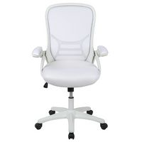 Alamont Home - Porter Contemporary Mesh Executive Swivel Office Chair - White - Alternate Views