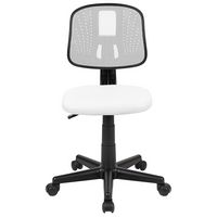 Alamont Home - Contemporary Mesh Swivel Office Chair - White - Alternate Views