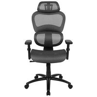 Alamont Home - Lo Contemporary Mesh Executive Swivel Office Chair - Gray - Alternate Views
