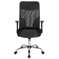 Alamont Home - Milford Contemporary Mesh Executive Swivel Office Chair - Black and White - Alternate Views