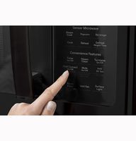 GE Profile - Profile Series 1.7 Cu. Ft. Convection Over-the-Range Microwave with Sensor Cooking a... - Alternate Views
