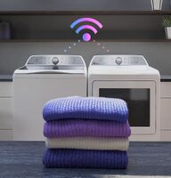 GE Profile - 7.4 Cu. Ft. Smart Electric Dryer with Steam, Sanitize Cycle and Sensor Dry - Gray - Alternate Views
