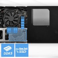MSI - PRO DP21 Desktop - Intel Core i7-14700 - 16GB Memory - Intel UHD 770 Graphics - 1TB SSD - B... - Alternate Views