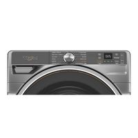 Whirlpool - 5.0 Cu. Ft. High Efficiency Smart Front Load Washer with FreshFlow Vent System - Silver - Alternate Views