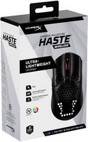 HyperX - Pulsefire Haste Lightweight Wireless Optical Gaming Mouse - Wireless - Black - Alternate Views