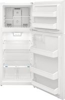 Frigidaire - 17.6 Cu. Ft. Top Freezer Refrigerator - White - Alternate Views