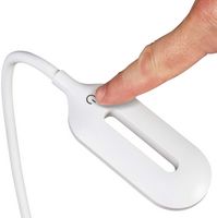 OttLite - Organizer LED Desk Lamp with Wireless Charging - White - Alternate Views